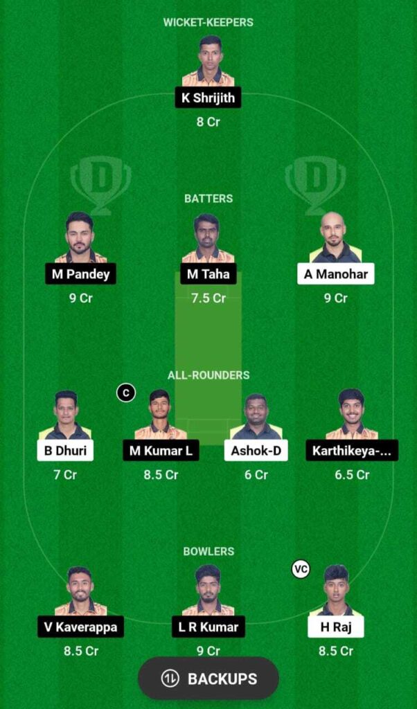 SL vs HT Dream11 team