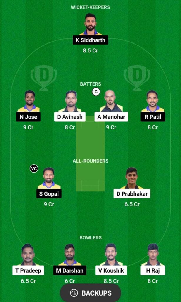 SL vs MD Dream11 team