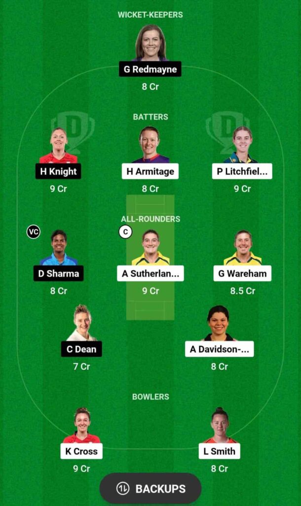 NOS-W vs LNS-W Dream11