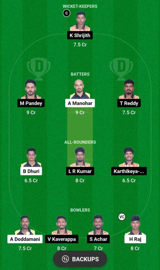 SL vs HT Dream11 team