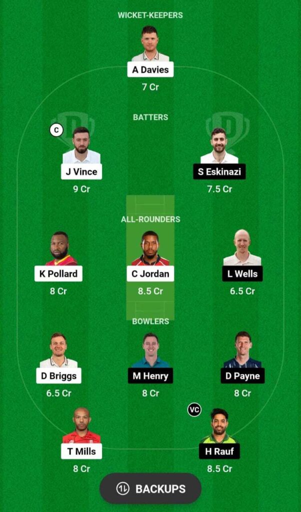 SOB vs WEF Dream11