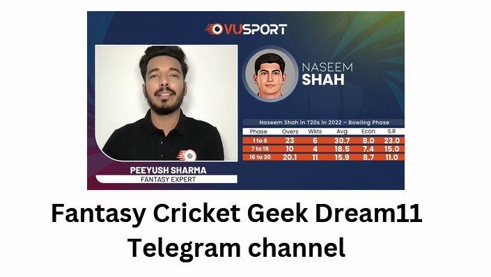 Fantasy cricket geek Dream11 telegram 