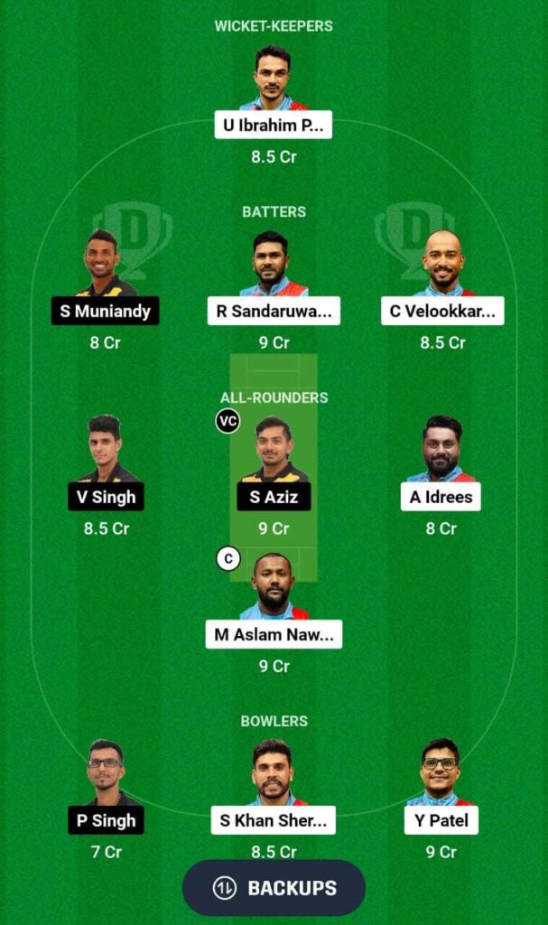 MAS vs KUW Dream11 team