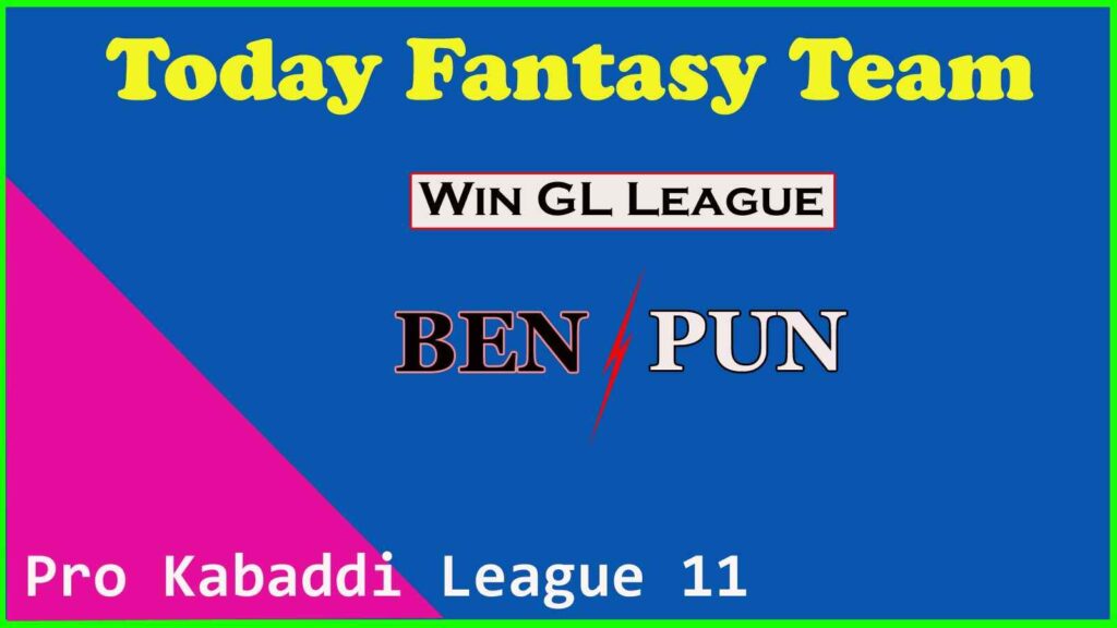 BEN vs PUN Dream11 team