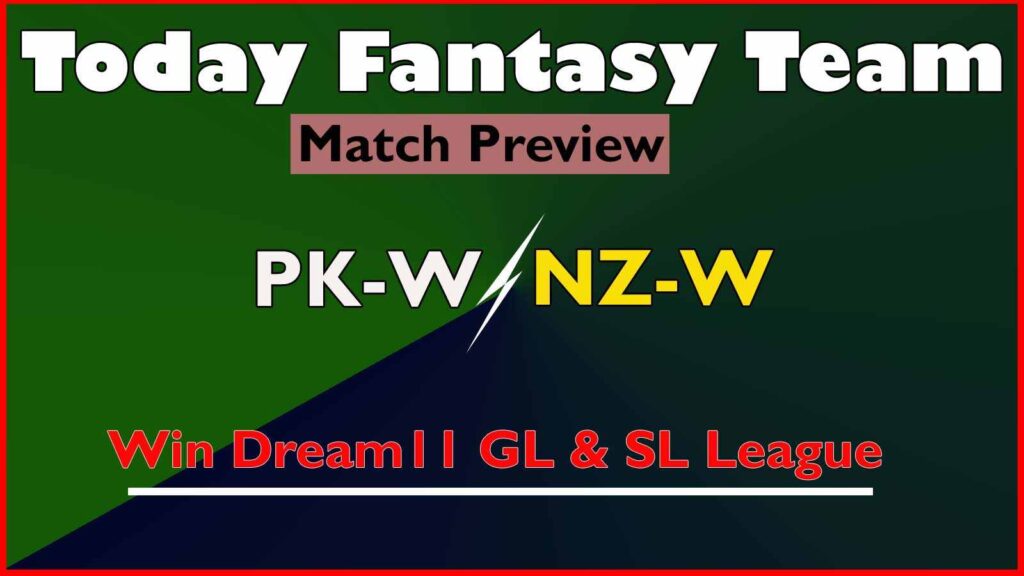 PK-W vs NZ-W Dream11 team