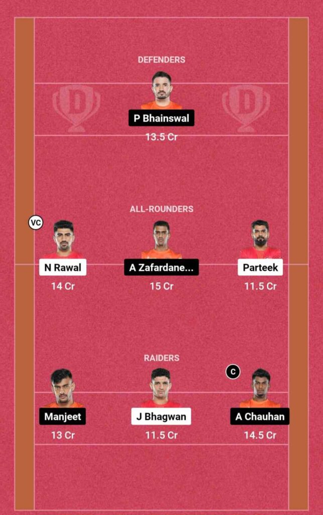 BLR vs MUM Dream11 GL team