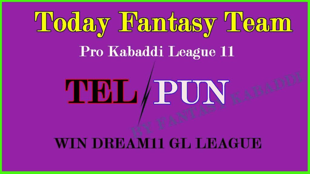 TEL vs PUN Dream11 team